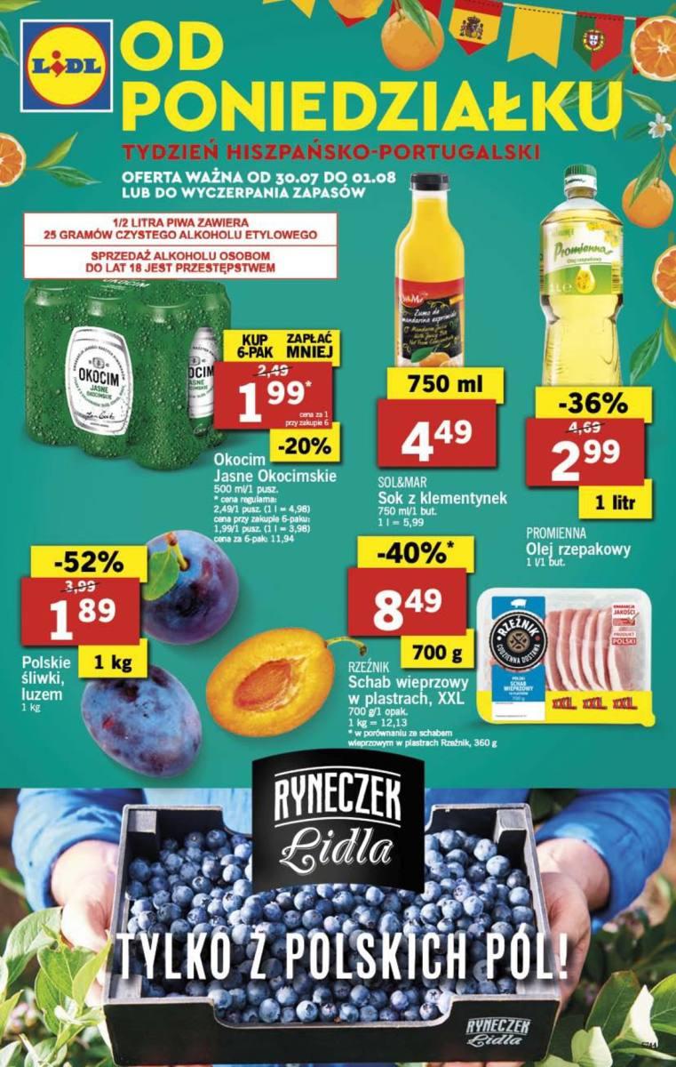 Gazetka promocyjna Lidl str. 1