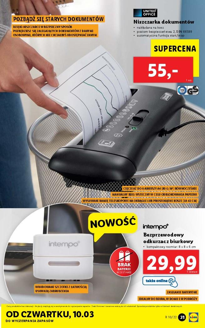 Gazetka promocyjna Lidl str. 31