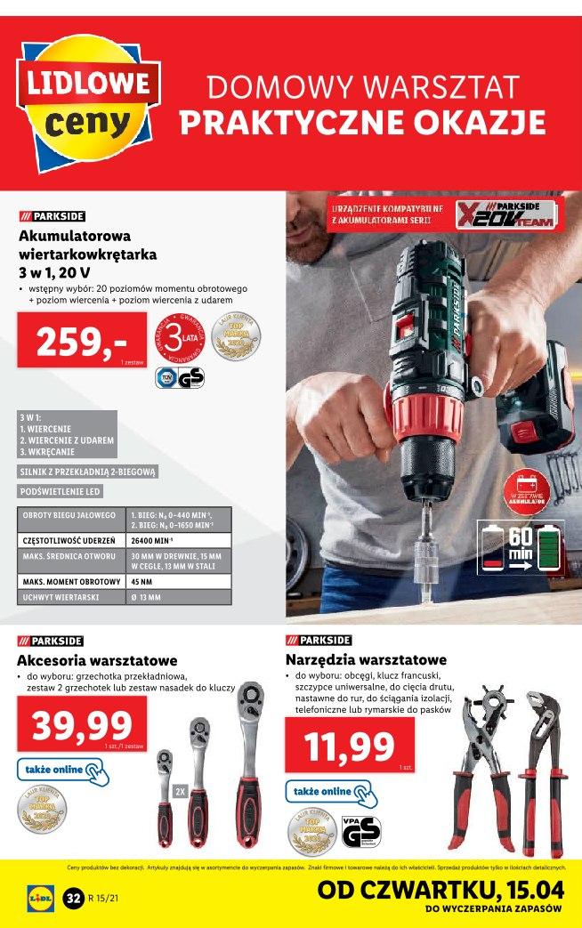 Gazetka promocyjna Lidl str. 32