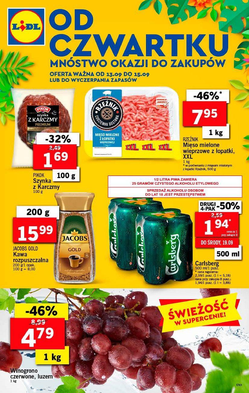 Gazetka promocyjna Lidl str. 1
