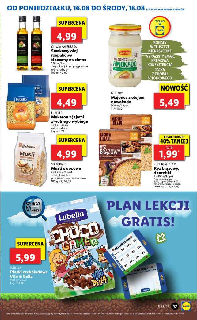 Gazetka promocyjna Lidl str. 47