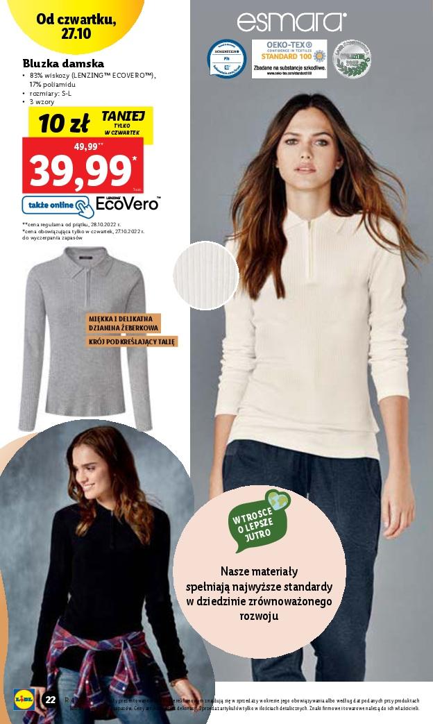 Gazetka promocyjna Lidl str. 22