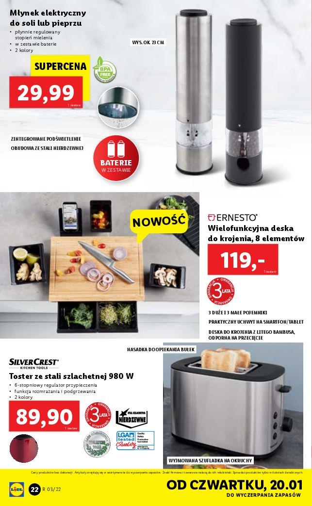 Gazetka promocyjna Lidl str. 22
