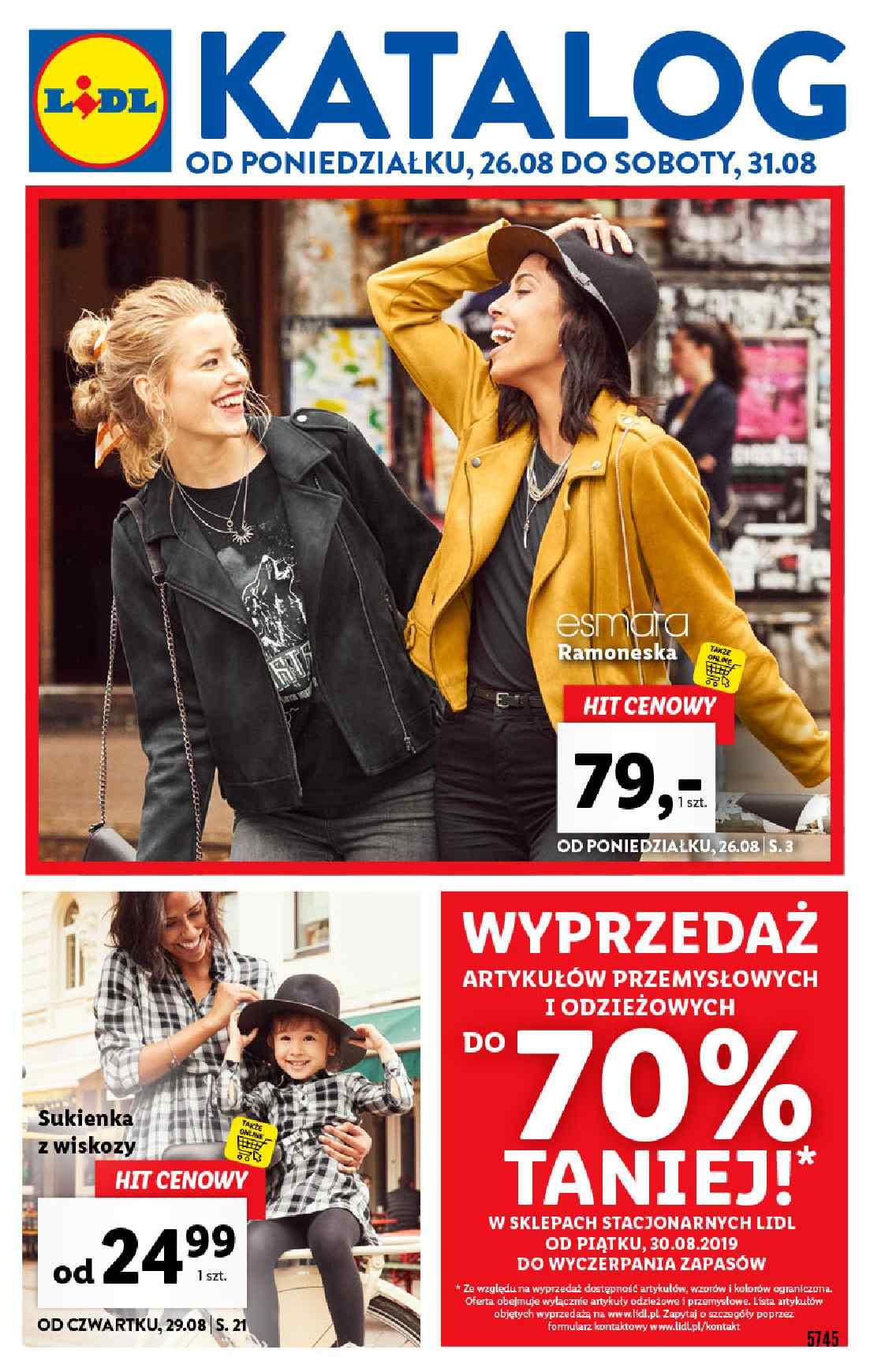 Gazetka promocyjna Lidl str. 1
