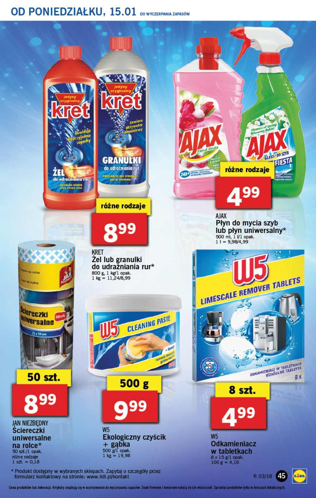 Gazetka promocyjna Lidl str. 45