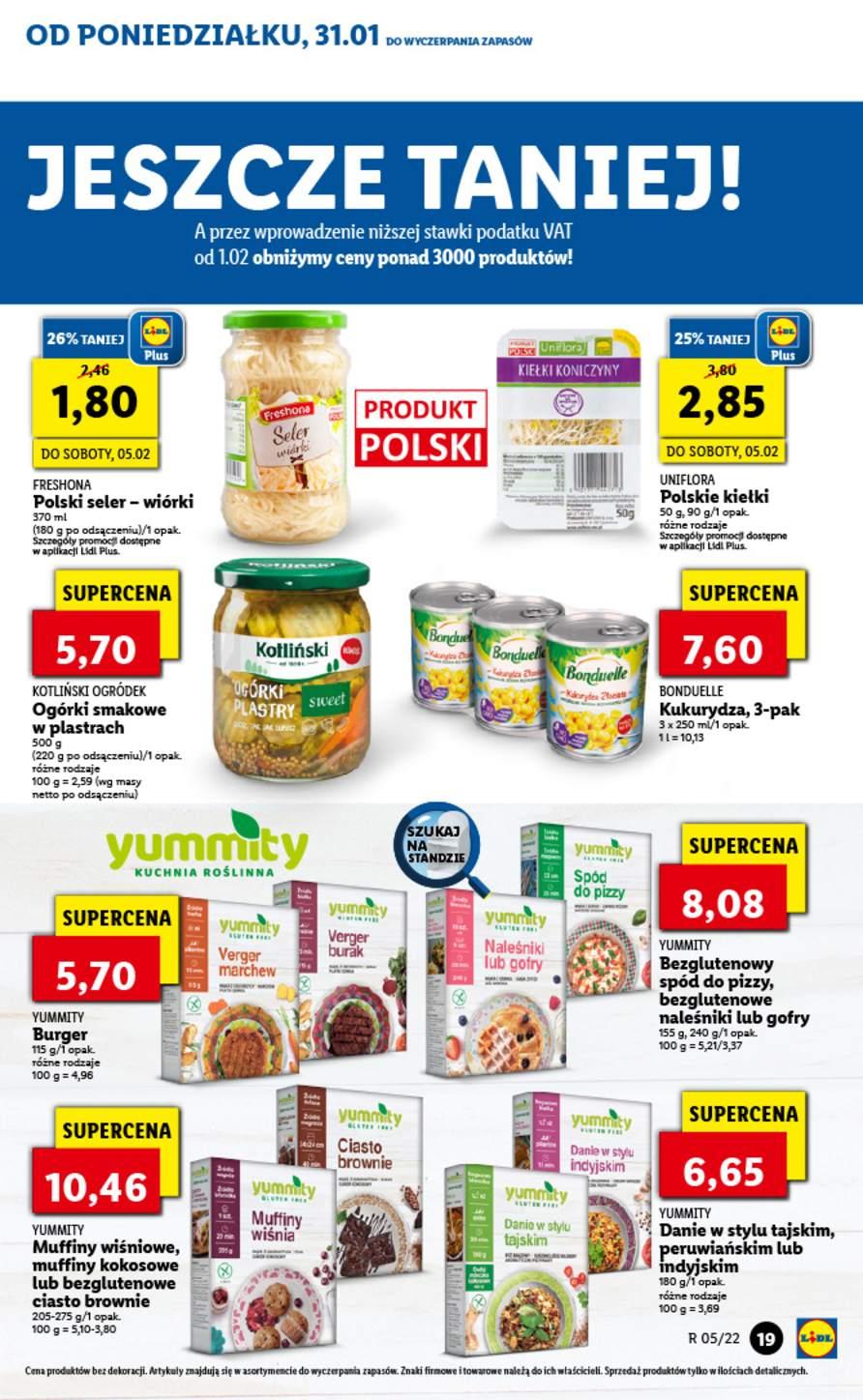 Gazetka promocyjna Lidl str. 19