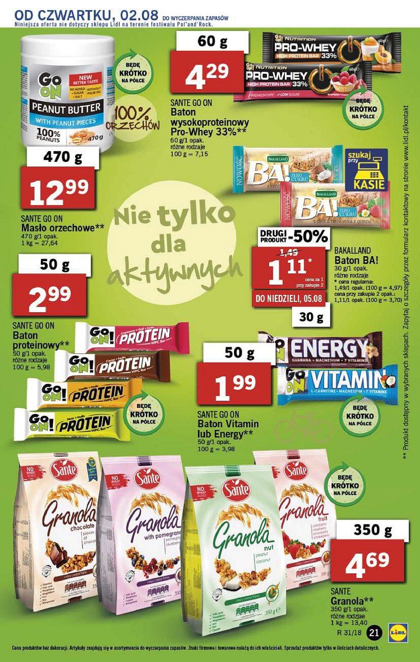 Gazetka promocyjna Lidl str. 21