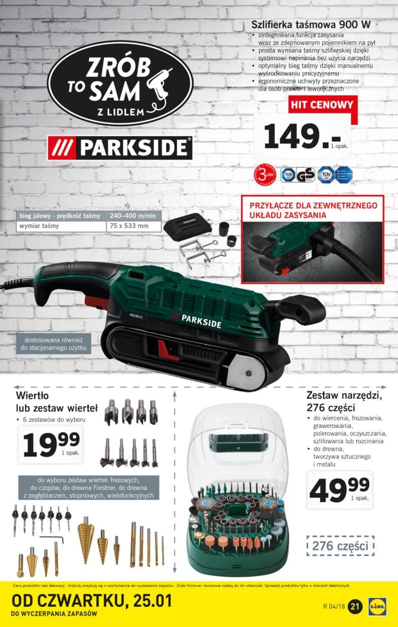 Gazetka promocyjna Lidl str. 21