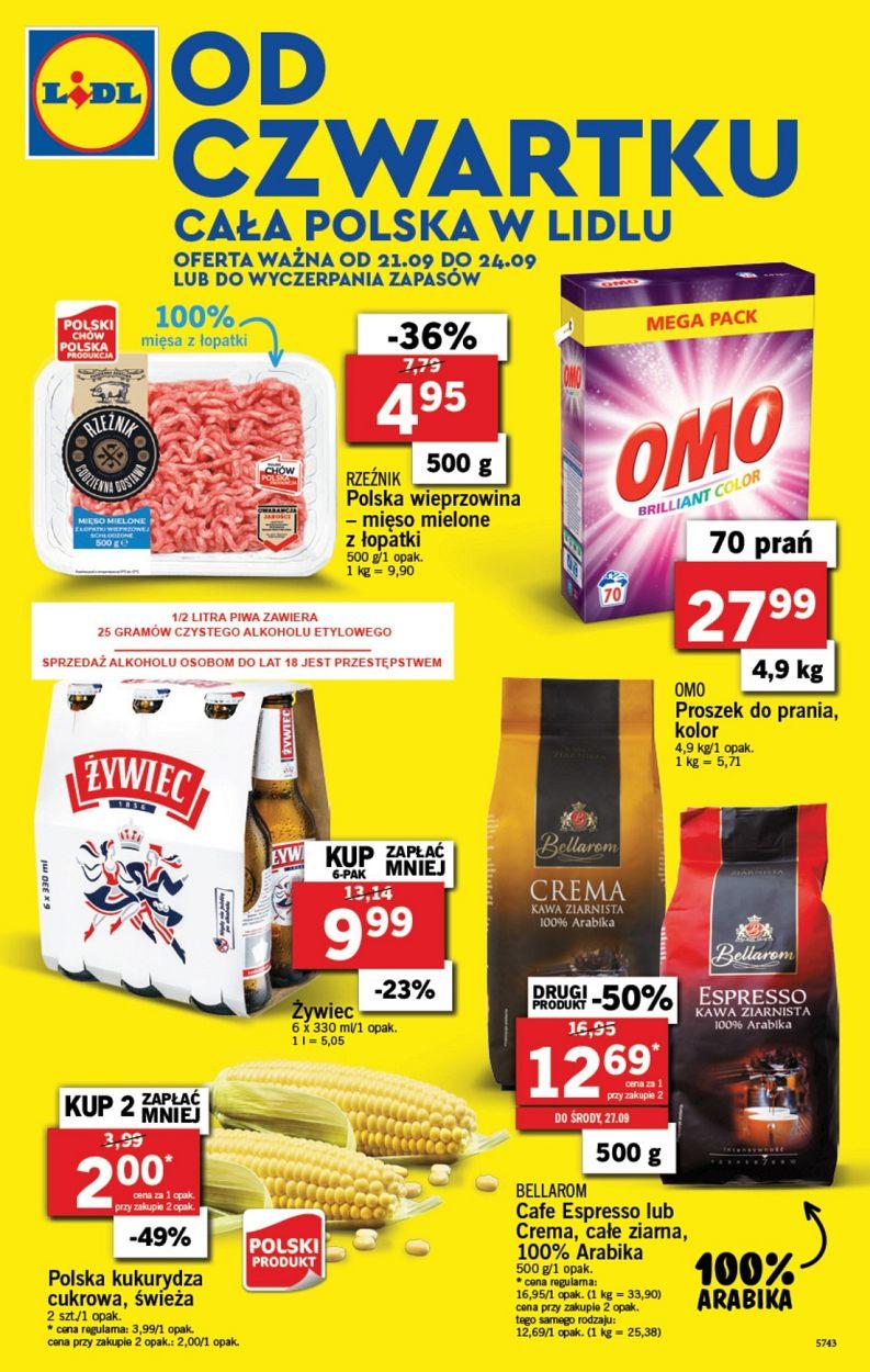 Gazetka promocyjna Lidl str. 1