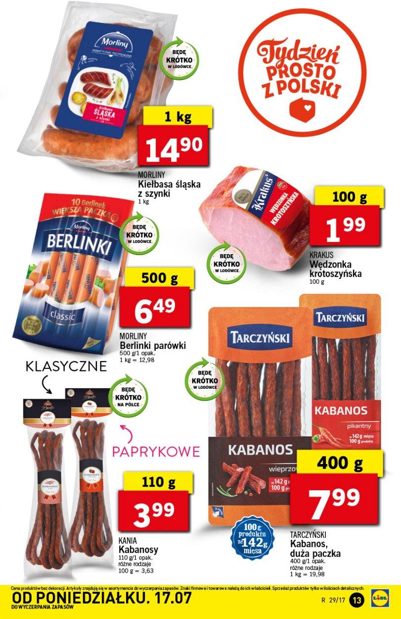 Gazetka promocyjna Lidl str. 13