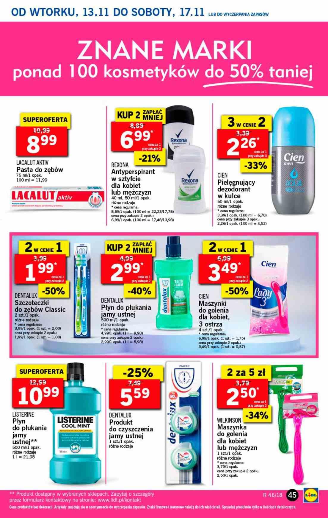 Gazetka promocyjna Lidl str. 45
