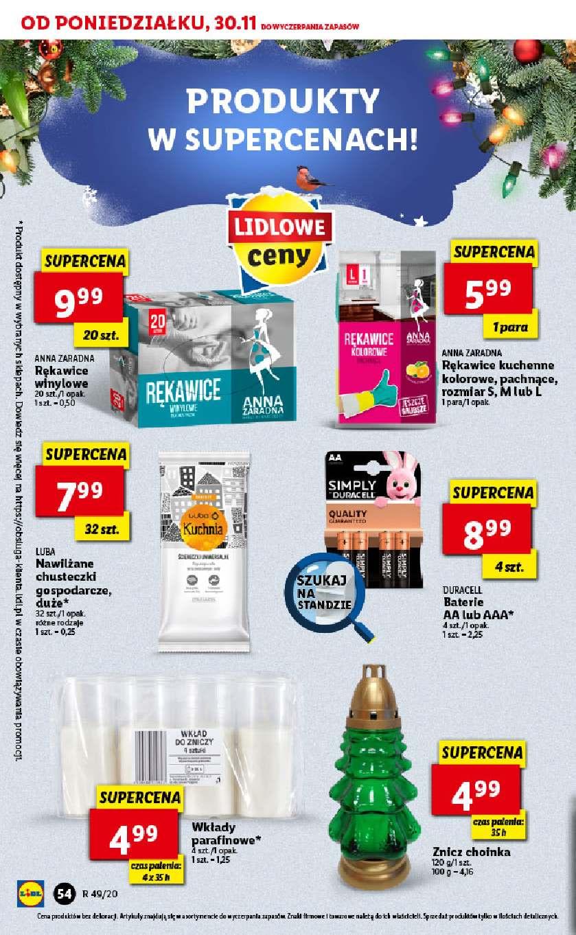 Gazetka promocyjna Lidl str. 54