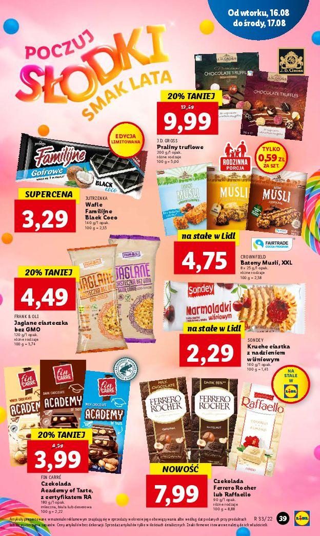 Gazetka promocyjna Lidl str. 39
