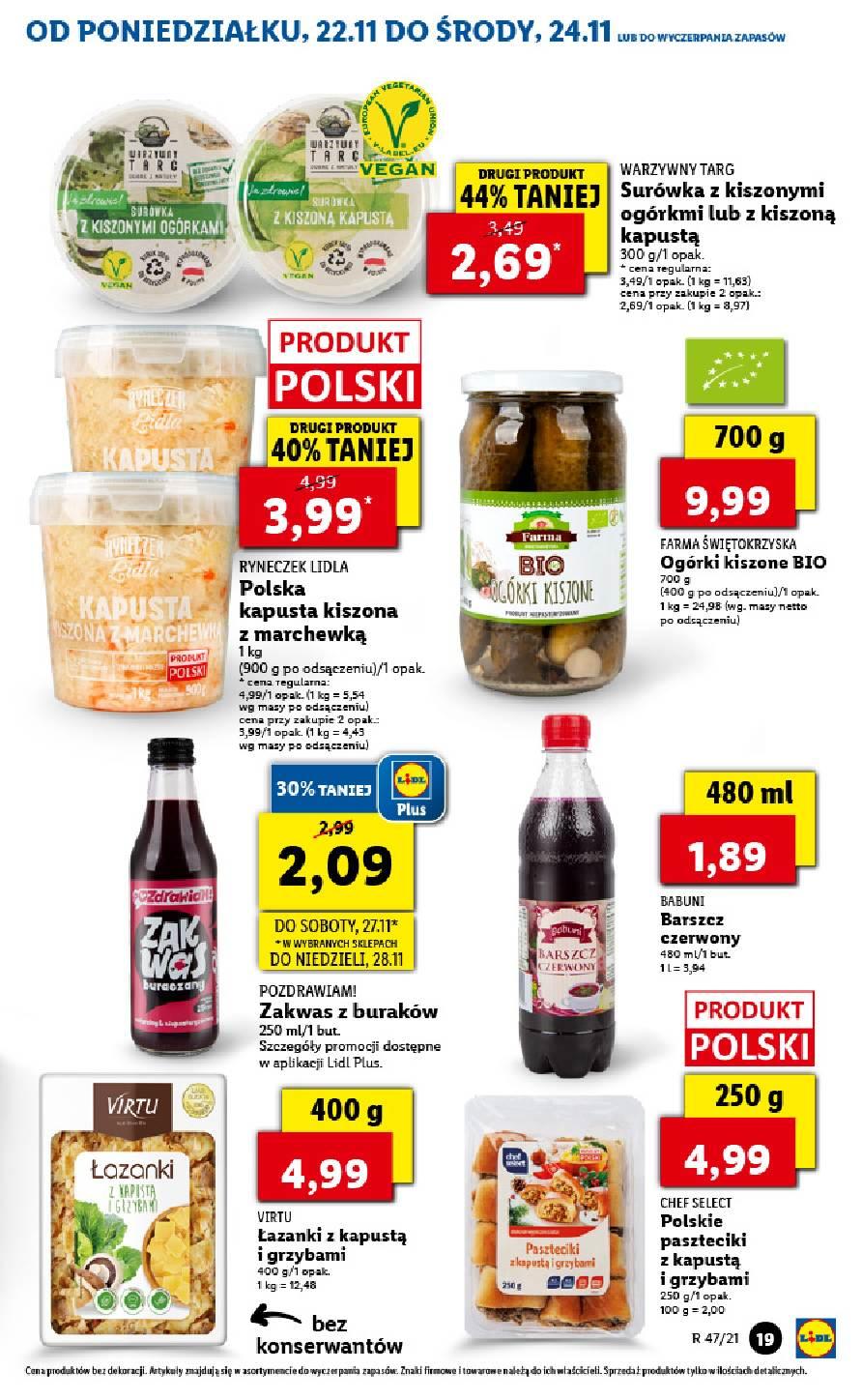 Gazetka promocyjna Lidl str. 19