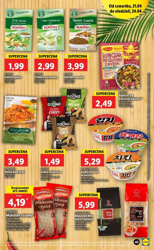 Gazetka promocyjna Lidl str. 45