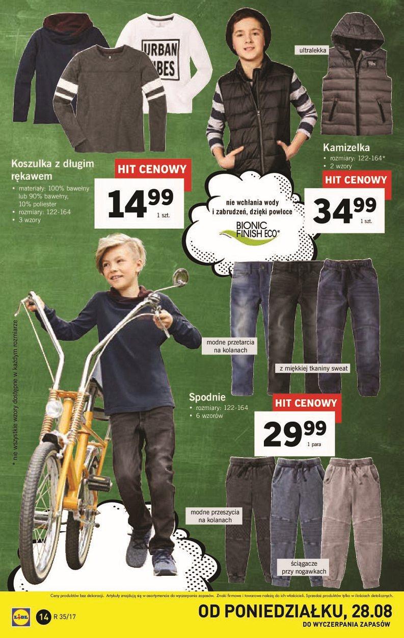 Gazetka promocyjna Lidl str. 14