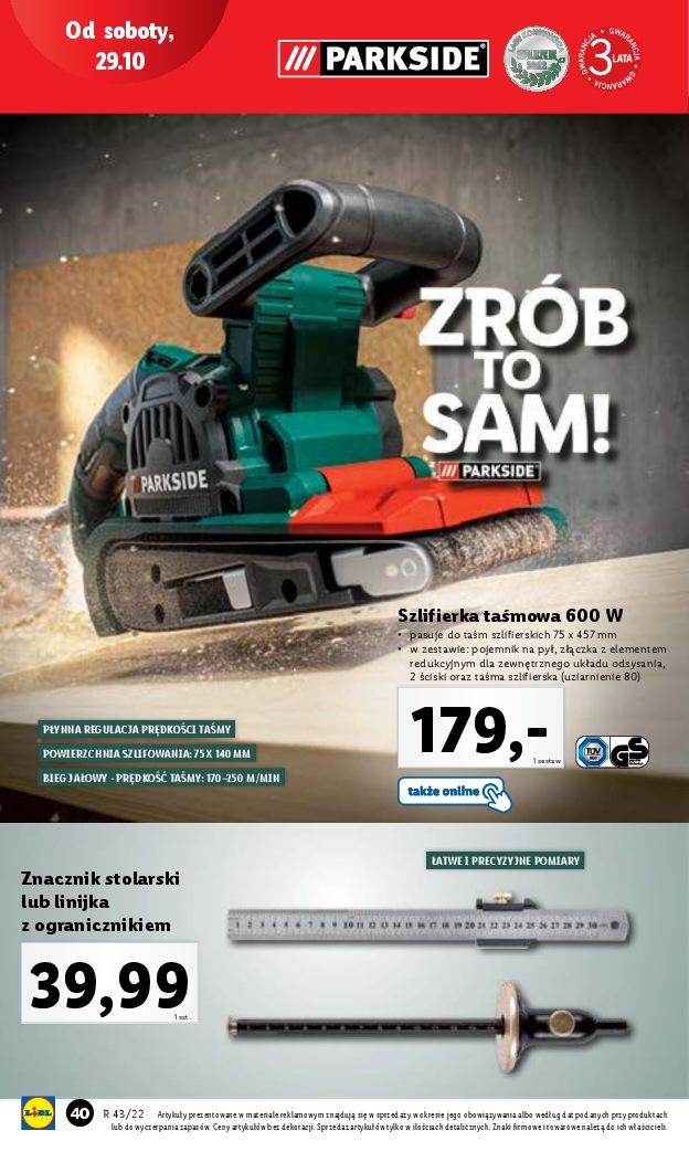 Gazetka promocyjna Lidl str. 40