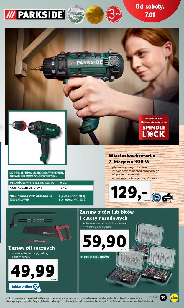 Gazetka promocyjna Lidl str. 39